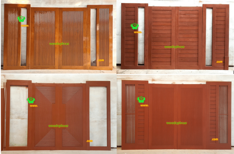 งาน-ประตูไม้สักบานคู่,ประตูบานเลื่อนไม้สัก-set1